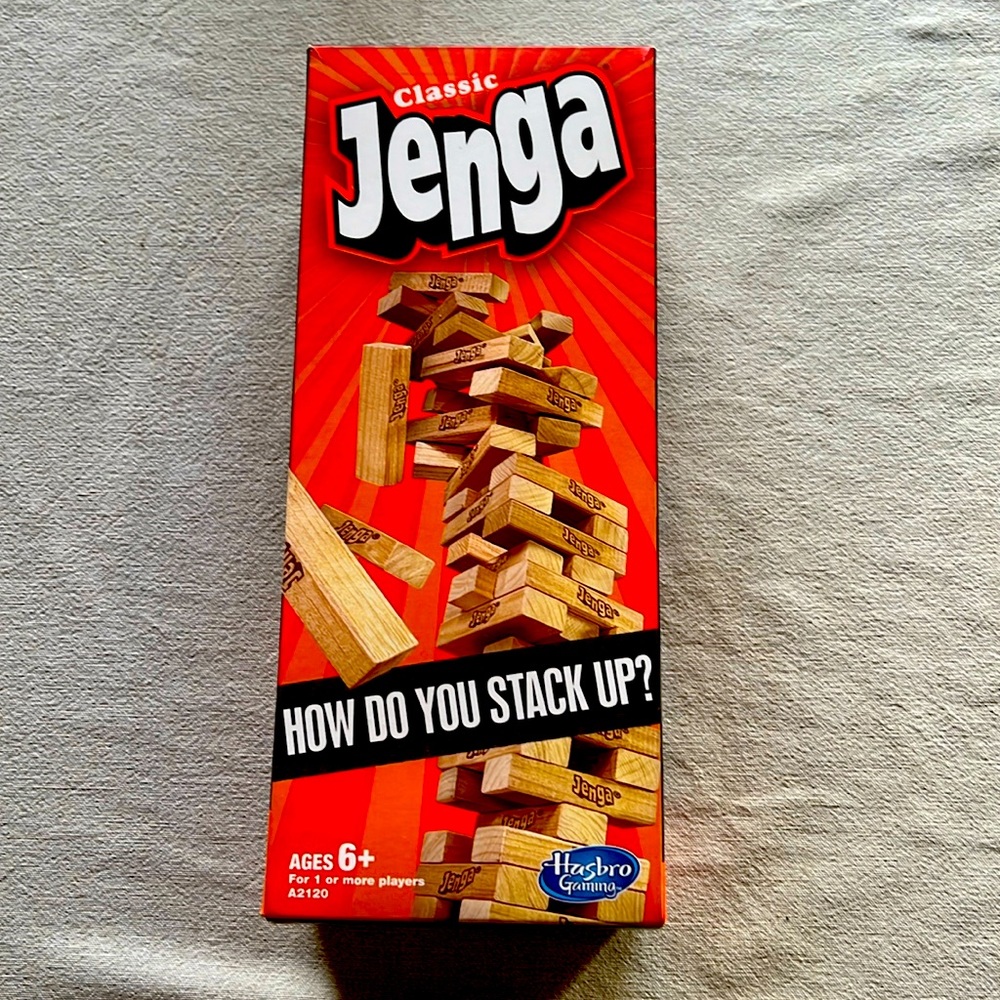 COPY - Jenga brand new and in original box…..